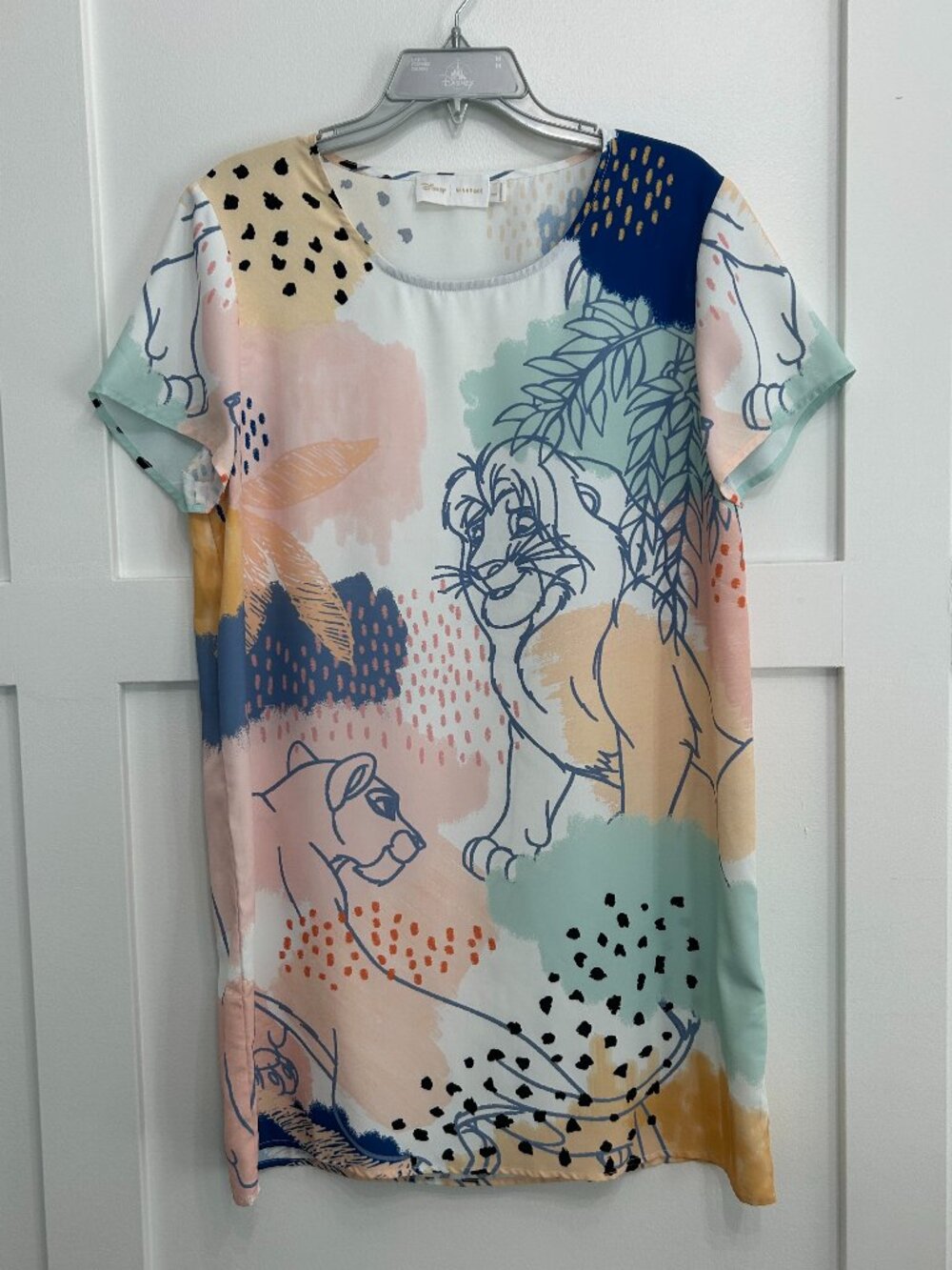 Disney x MINKPINK The Lion King Simba & Nala Tee Dress Large